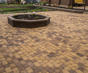 Тротуарная плитка Ривьера Arbet 60 мм Янтарь