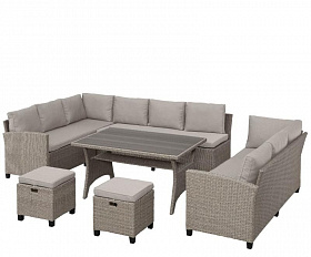 Комплект плетеной мебели AFM-370B Beige