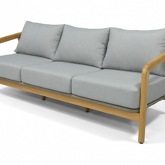 Лейпциг лаунж-зона из тика на 5 персон, цвет серый фото 5