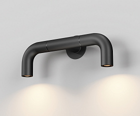 Настенный светильник (бра) Sleek Maytoni O477WL-L4GF3K цвет Графит