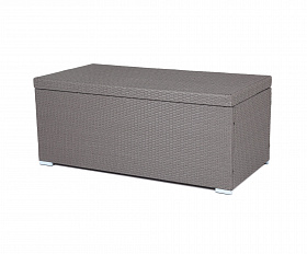 Порту сундук водонепроницаемый из искусственного ротанга, цвет графит