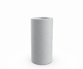 Кашпо Berkano Cilindro 60 White Granite