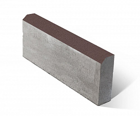 Бордюр садовый Koldiz БР 50.20.8 Моно Коричневый