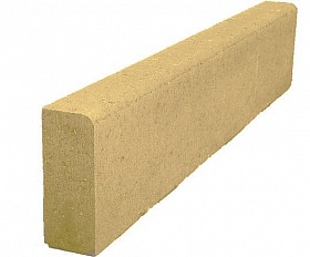 Бордюр тротуарный Спецбетон 1000х200х80 мм Бежевый