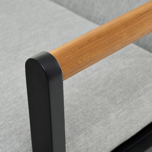 Шезлонг из алюминия MAYA темный графит Joygarden фото 8