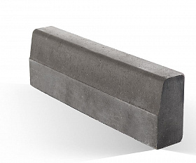 Бордюр дорожный Koldiz БР 100.25.15 Стандарт Серый