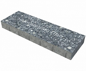 Тротуарная плита Фабрика Готика 600х200х60 мм Диорит FINERRO