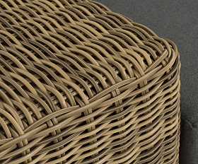 Капри модуль диванный правый с подушками, цвет соломенный