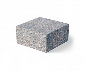 Брусчатка гранитная 100x100x50 мм пиленая Южно-Султаевское месторождение