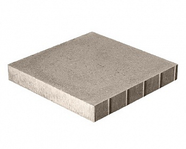 Тротуарная плитка Сиян большого размера Квадрат 500x500 6К.7 70 мм Серый