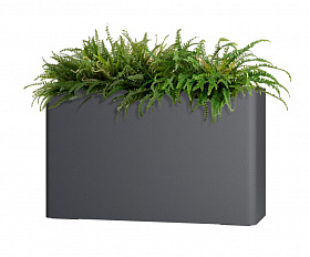 Кашпо Concretika Flora 90x35xH55 Marengo