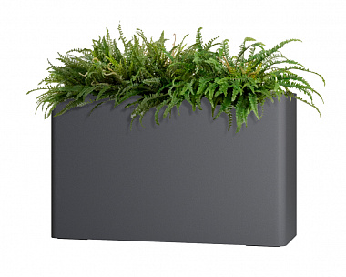 Кашпо Concretika Flora 90x35xH55 Marengo