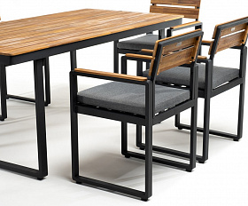 Обеденная группа из алюминия TOPA L Joygarden