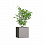 Кашпо TERRAFAKTURA Квадро 40x40x40 Cool grey
