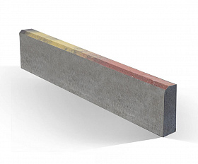 Бордюр садовый Koldiz БР 100.20.8 Оникс Желтый