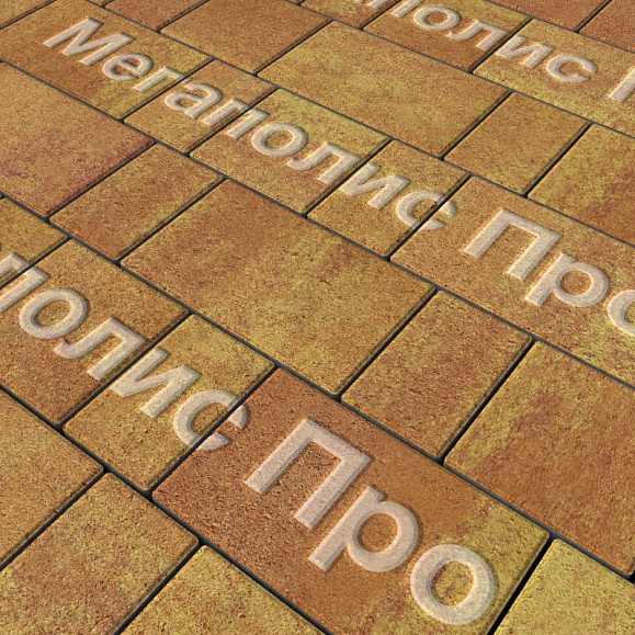 Тротуарная плитка Выбор Старый город Листопад А.1.Фсм.4 40 мм. Каир фото 1