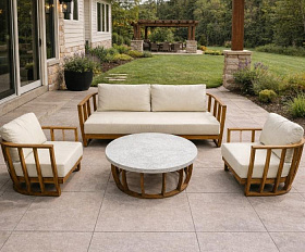 Лаунж-зона Elliot Royal Family из натурального дерева