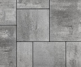 Тротуарная плитка Выбор Грандо Б.9.Фсм.6 60 мм Искусственный камень Шунгит