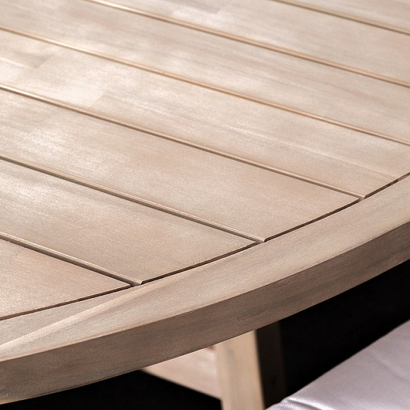 Стол круглый из акации RIMINI 180 см Joygarden фото 4