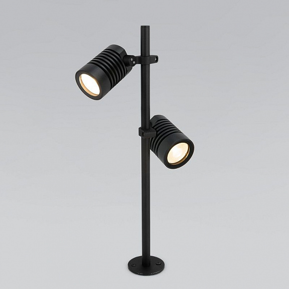 Уличный светильник Elektrostandard Landscape/2 041 FL LED черный фото 1