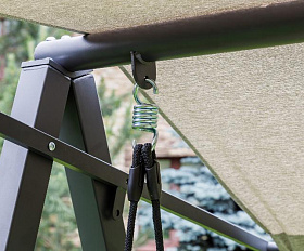 Качели Loan Royal Family трехместные из стали