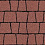 Тротуарная плитка Выбор Антик Б.3.А.6 Гранит 60мм Красный