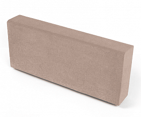 Бортовой камень тротуарный Нобетек БР 50.20.8 песочный