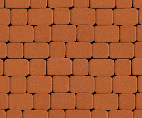 Тротуарная плитка Выбор Классико А.1.КО.4 40 мм. Оранжевый