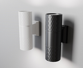 Настенный светильник (бра) Bowery Maytoni O583WL-02B цвет Черный