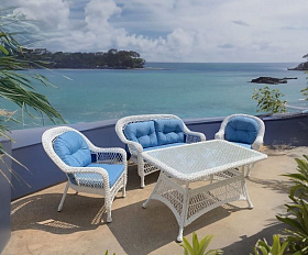 Комплект плетеной мебели T130-LV-520 White