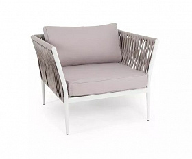 Кресло Касабланка 4SIS из роупа (веревки), цвет бежевый