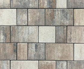 Тротуарная плитка Выбор Старый город Листопад 1Ф.6 60 мм Песчаник