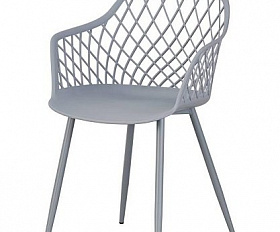 Стул Дайкири 4SIS пластиковый, цвет серый