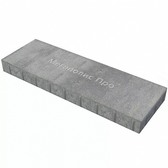 Пошаговая плита для дорожек 900х300х80 мм Серо-белая фото 1