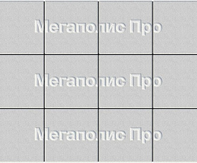 Тротуарные плиты Выбор Квадрум В.1.К.10 300х300х100 мм Стандарт Белый