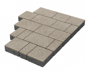 Тротуарная плитка Stellard Новый город 60 мм Белый