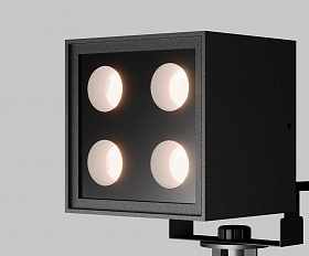 Ландшафтный светильник Ares Maytoni O309FL-L8B3K цвет Черный