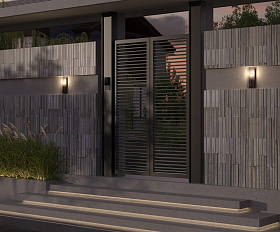 Настенный светильник (бра) Conf Maytoni O450WL-01GF цвет Графит