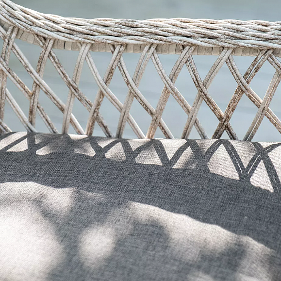 Обеденная Латте 4SIS группа плетеная, цвет бежевый фото 7