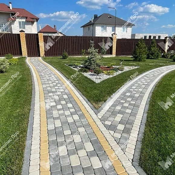 Брусчатка Braer Классико 60 мм - Белый фото 3