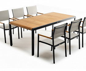 Обеденная группа из алюминия MAYA Joygarden