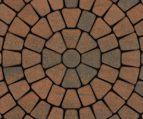 Тротуарная плитка Выбор Классико Листопад Б.2.КО.6 60 мм Мустанг