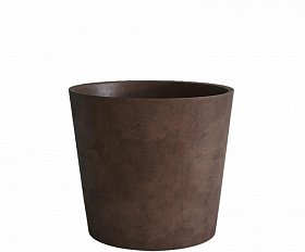 Кашпо Concretika Crater D30 H24 Coffee