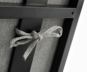 Шезлонг из алюминия MAYA темный графит Joygarden