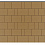 Тротуарная плитка Фабрика Готика Новый Город 240х160х60, 160х160х60, 80х160х60 мм. PROFI Желтый на белом цементе ч/п