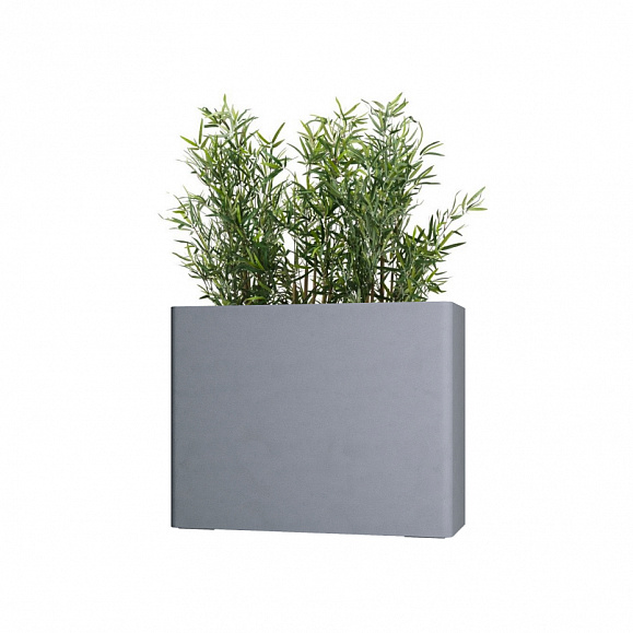 Кашпо TERRAFAKTURA Флора 90х35хН70 Арктик Грей фото 1