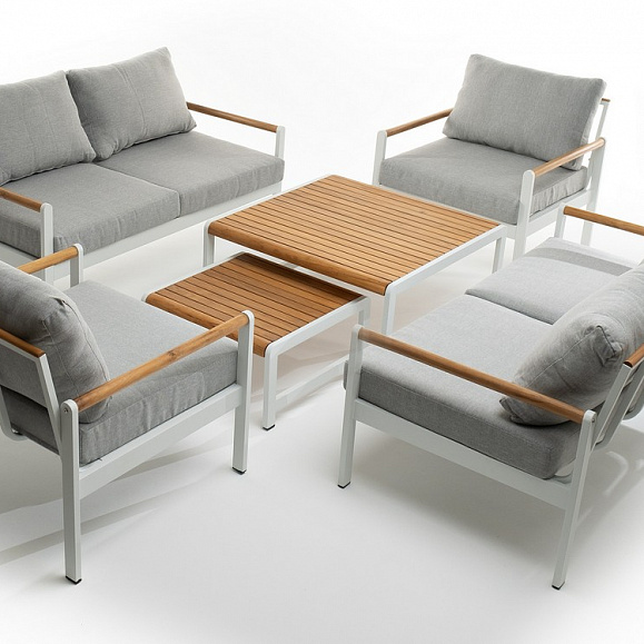 Диванная группа MAYA L белая Joygarden фото 1