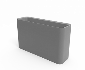 Кашпо Berkano Vittorio 53 DB Concrete Gray