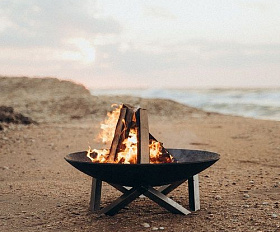 Костровая чаша стальная Concretika Ultima N60, толщина 6 мм