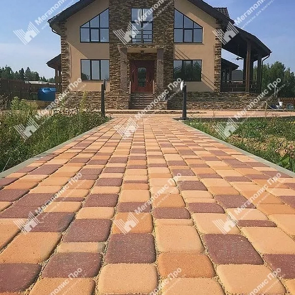 Брусчатка Braer Классико 60 мм - Коралловый фото 2